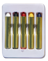 Sminkset 5 Färger Clown