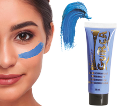 Ansiktsfärg Tub Mörkblå