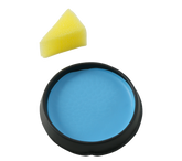 Himmelsblå Smink Med Svamp