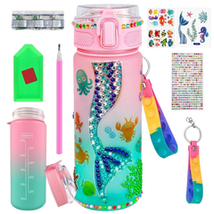 Personlig Sjöjungfru Flaska DIY-Kit för Barn