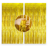 2st Backdrop Glitterdraperi Guld