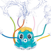 Sprutande Vattenbläckfisk Blå