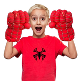 Spindelhandskar Stora för Barn