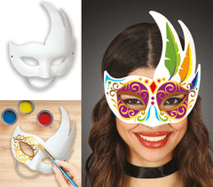 DIY Venetiansk Mask