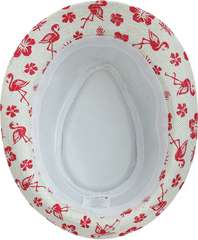 Solhatt Flamingo Vuxen