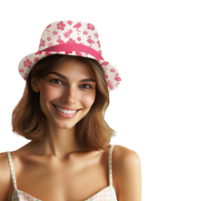 Solhatt Flamingo Vuxen