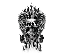 Tatuering Dödskalle