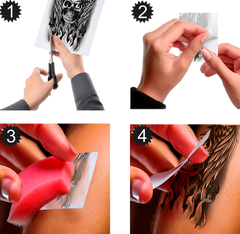 Tatuering Dödskalle