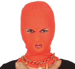 Rånarluva/Balaklava Orange