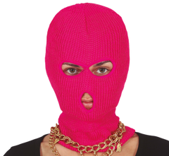 Rånarluva/Balaklava Rosa