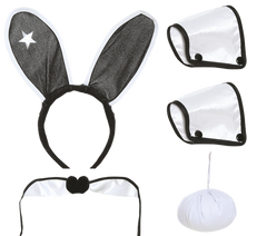 Bunnygirl Set Svart