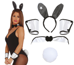 Bunnygirl Set Svart