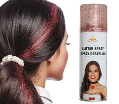 Hårspray Glitter Röd