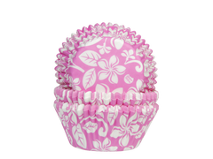 Muffinsformar Blommor Rosa