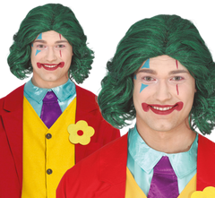 Joker Peruk Grön