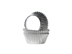 Minimuffinsformar Folie Silver