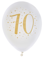 Ballonger Guld Siffra 70