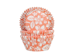 Muffinsformar Blommor Aprikos