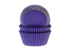 Muffinsformar Liner Mörklila