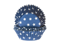 Muffinsformar Blå Stjärnor