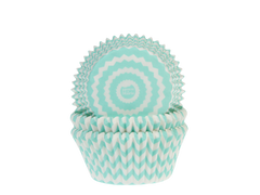 Muffinsformar Chevron Mint