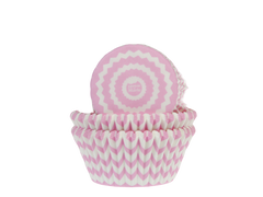 Muffinsformar Chevron Rosa