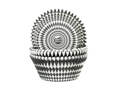 Muffinsformar Harlequin Svart