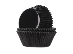 Muffinsformar Folie Svart