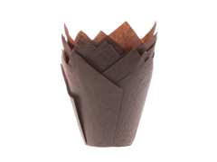 Muffinsformar Tulip Brun