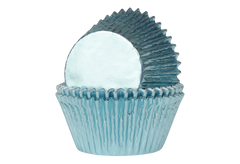 Minimuffinsformar Folie Babyblå