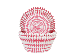 Muffinsformar Harlequin Röd