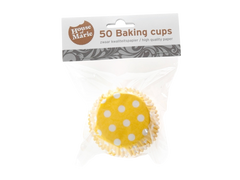 Muffinsformar Prickar Gul